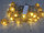 Новогодняя гирлянда "Ажурные шарики" Золото, фото 3