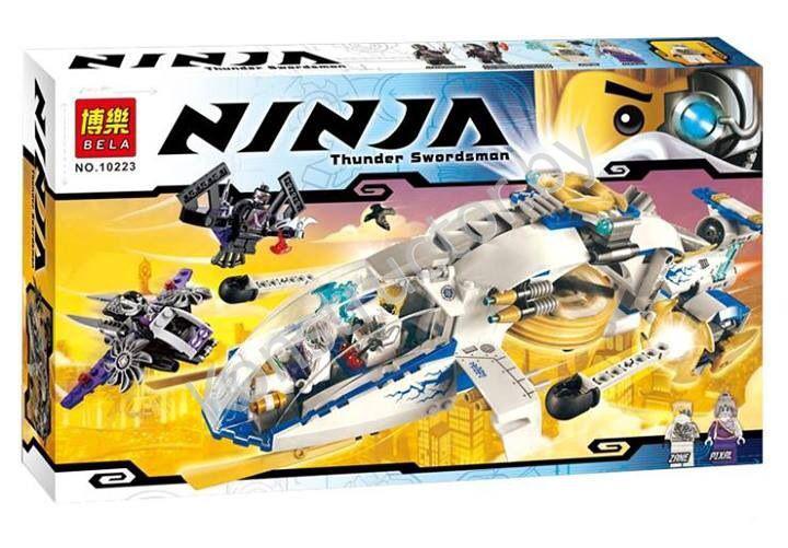 Конструктор Ниндзяго NINJA Штурмовой вертолет NinjaCopter 10223, 515 дет, аналог Лего Ниндзя го (LEGO) 70724