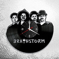 Оригинальные часы из виниловых пластинок "Brainstorm" версия 1