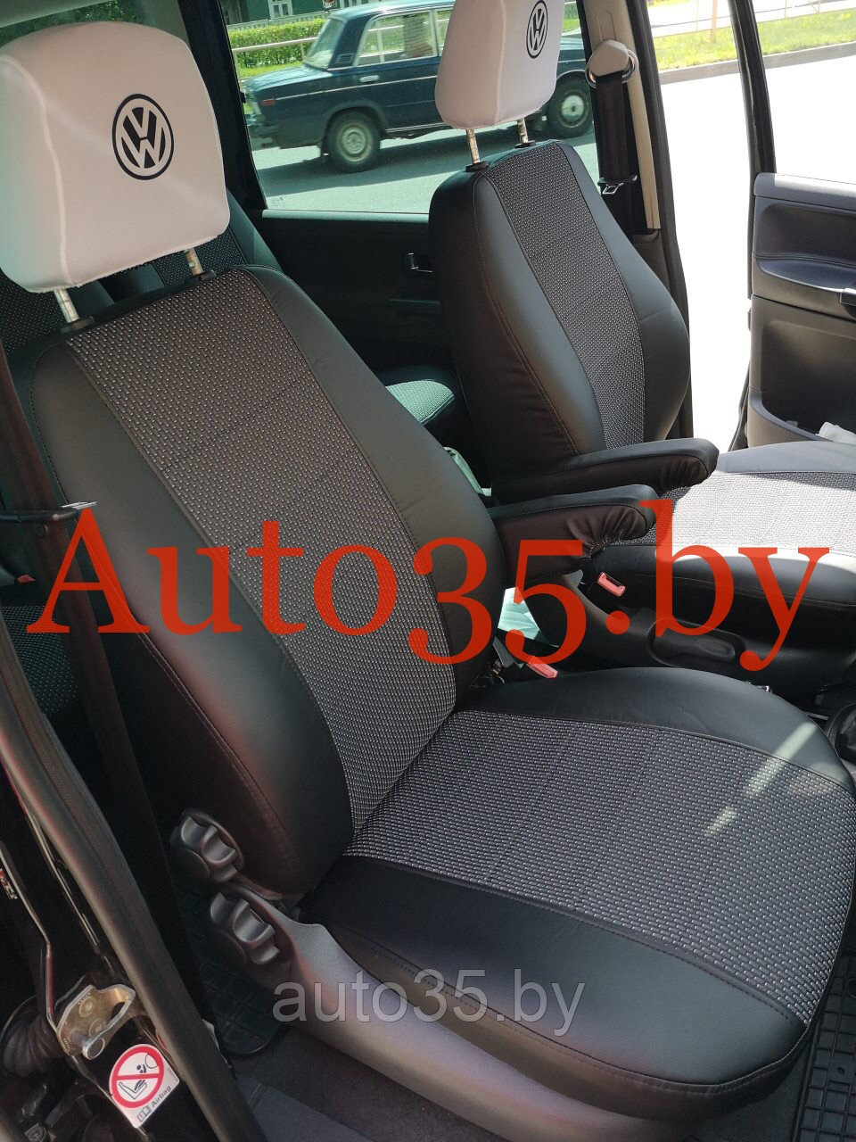 Автомобильные чехлы для Volkswagen Sharan (00-10) / Seat Alhambra (00-10) 5 мест - фото 1 - id-p138522007