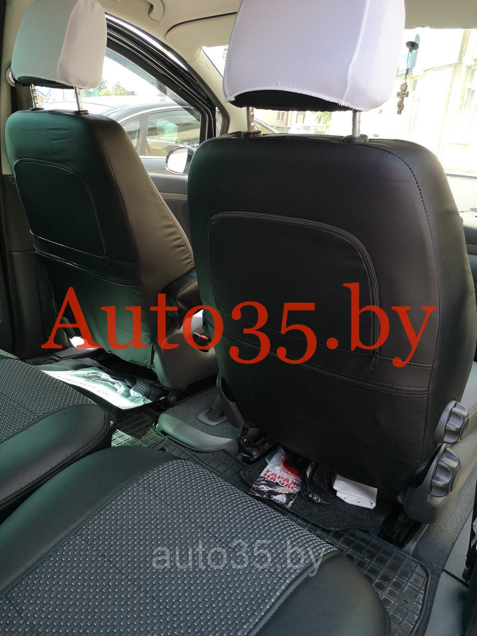 Автомобильные чехлы для Volkswagen Sharan (00-10) / Seat Alhambra (00-10) 5 мест - фото 2 - id-p138522007