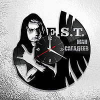 Часы из виниловой пластинки "E.S.T." версия 1