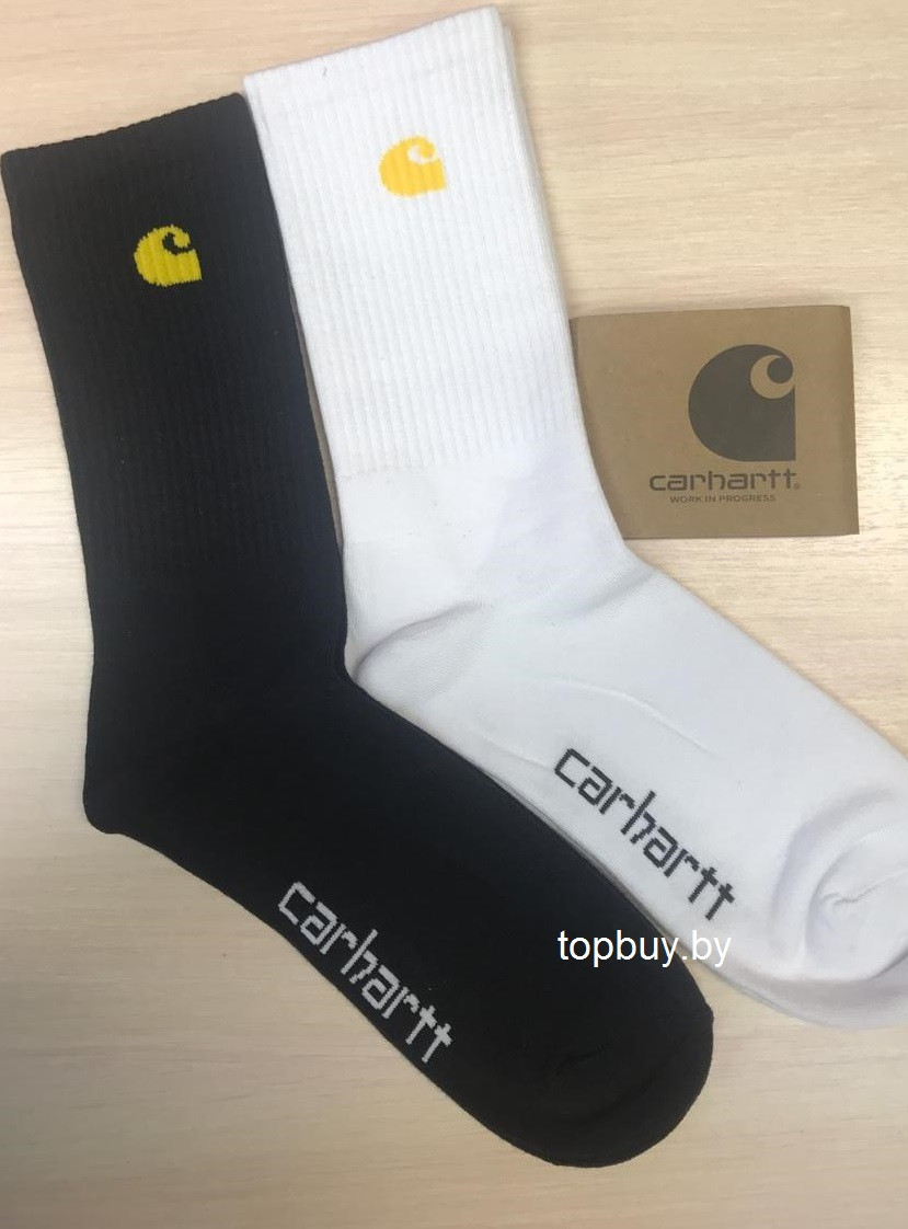 Носки Carhartt, чёрные, белые.