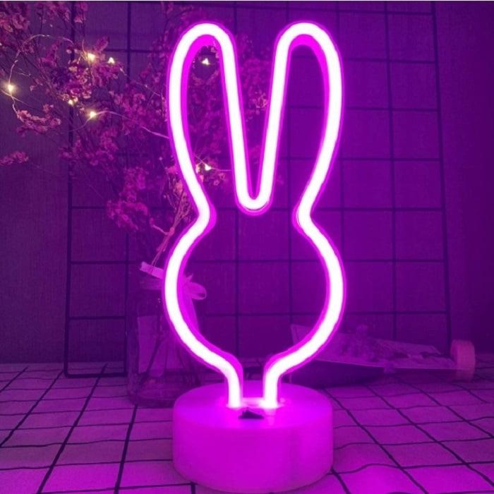Светильник неоновый «Кролик» от USB - фото 1 - id-p140213794