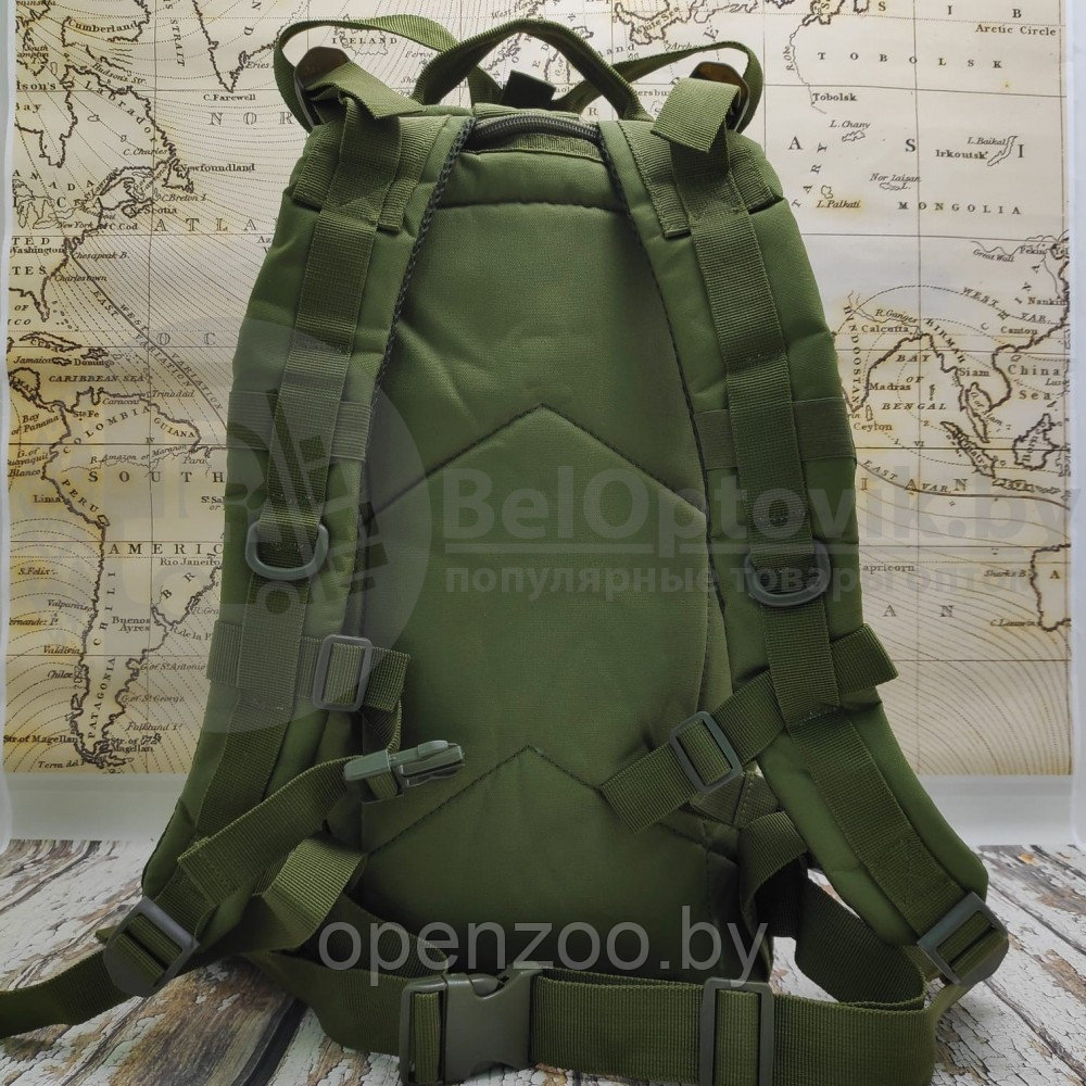Рюкзак горка армейский (тактический), 40 л Зеленый пиксель - фото 6 - id-p140215034