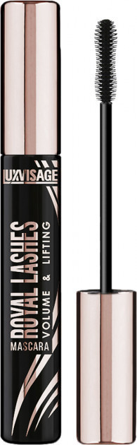 Тушь LUXVISAGE ROYAL LASHES volume & lifting 10 г, черная - фото 1 - id-p140218419