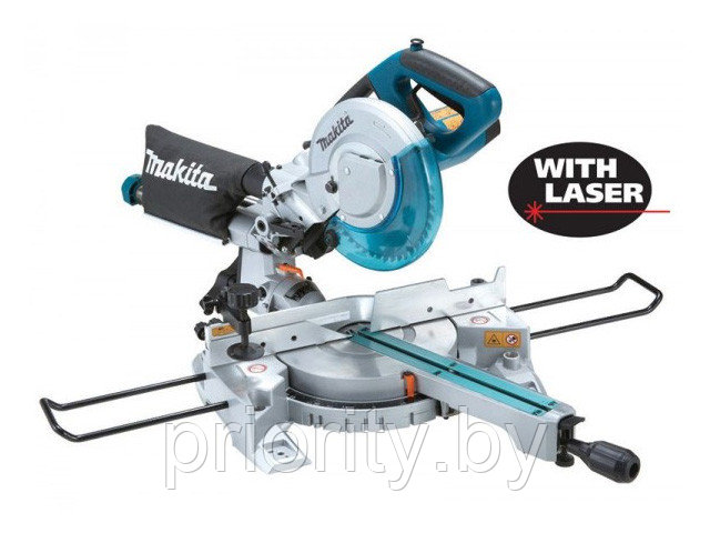 Торцовочная пила MAKITA LS 0815 FLN в кор. (1400 Вт, 216х30.0 мм, глуб. до 65 мм, шир. до 305 мм, лазер,