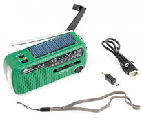 Карманный радиоприёмник Ritmix RPR-7040 (FM/AM/SW, динамо-машина, аккумулятор, солнечная батарея, сеть 220В)