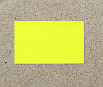 Этикет-лента двустрочная 26*16 мм, 700 шт., желтая, намотка вовнутрь