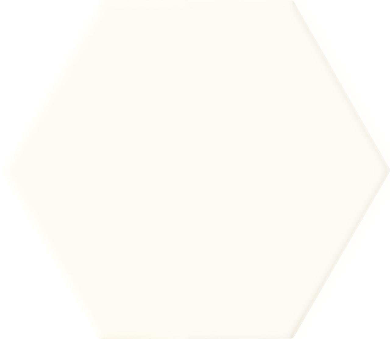 Керамическая плитка Burano white hex 11x12.5