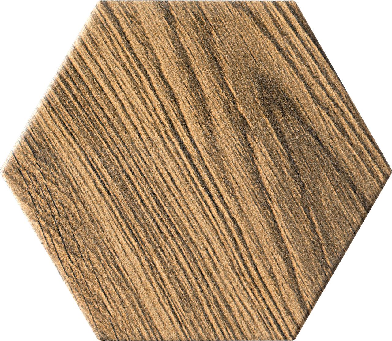 Керамическая плитка Burano wood hex 11x12.5