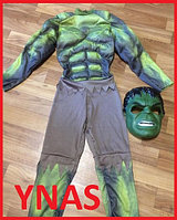Детский костюм Халк Hulk супергерой Avengers мышцами карнавальный новогодний мстители Марвел рост 110-140 см