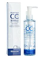 Пузырьковое средство для снятия ВВ и СС кремов SECRET SKIN CC Bubble Multi Cleanser, 210 мл