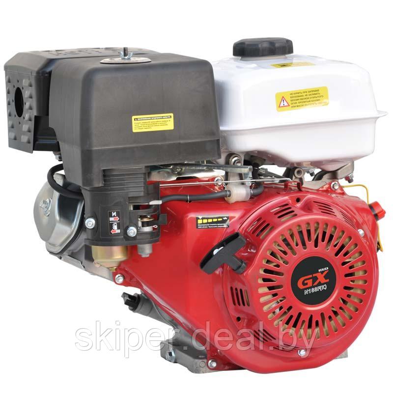 Двигатель бензиновый SKIPER N188F(K) (13 л.с., вал диам. 25мм х60мм, шпонка 7мм) - фото 1 - id-p139868837