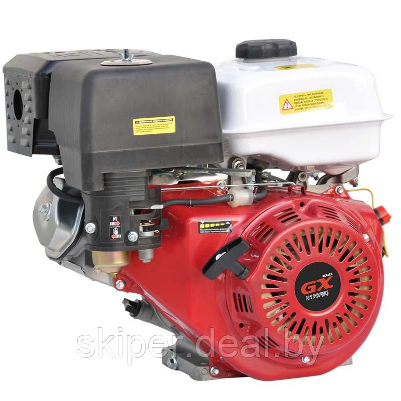 Двигатель бензиновый SKIPER N190F(K) (16 л.с., вал диам. 25мм х60мм, шпонка 7мм) - фото 1 - id-p139868841