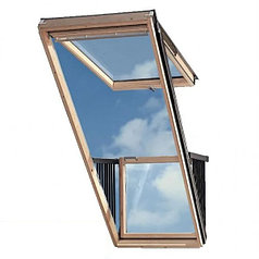 Мансардное окно VELUX (Балконная система)