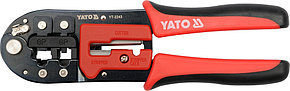Пресс-клещи для зачистки и обжима кабеля "Yato"(RJ45,RJ11)"Yato" YT-2243, фото 2