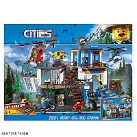 Конструктор City "Полицейский штаб", 678 деталей, аналог Lego, арт.82313