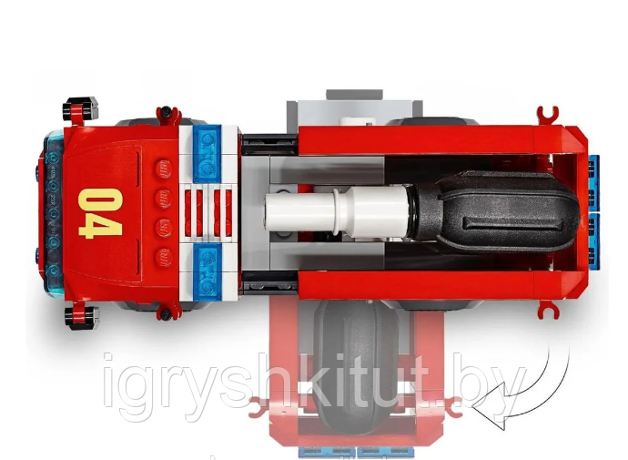 Конструктор Lari City "Пожар в бургер-кафе", 345 деталей, аналог LEGO, арт.11213 - фото 2 - id-p140264544