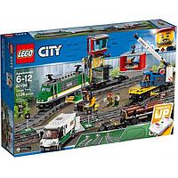 Электромеханический конструктор LEGO City 60198 Грузовой поезд