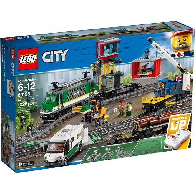 Электромеханический конструктор LEGO City 60198 Грузовой поезд - фото 1 - id-p140264607