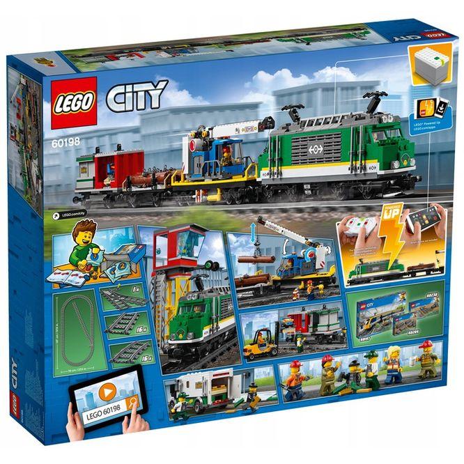 Электромеханический конструктор LEGO City 60198 Грузовой поезд - фото 2 - id-p140264607