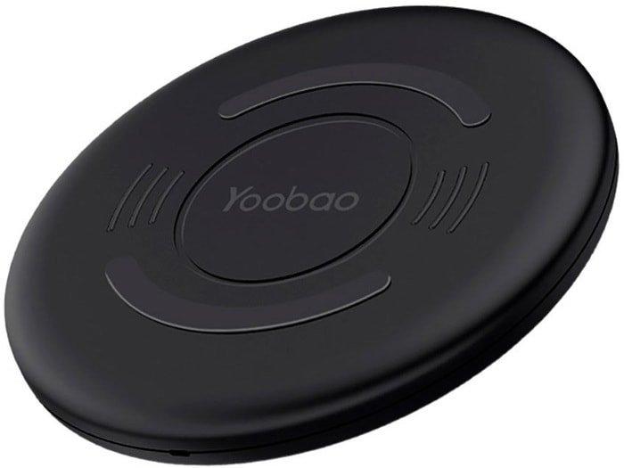 Зарядное устройство Yoobao Wireless Charging Pad D1 (черный) - фото 1 - id-p140264651