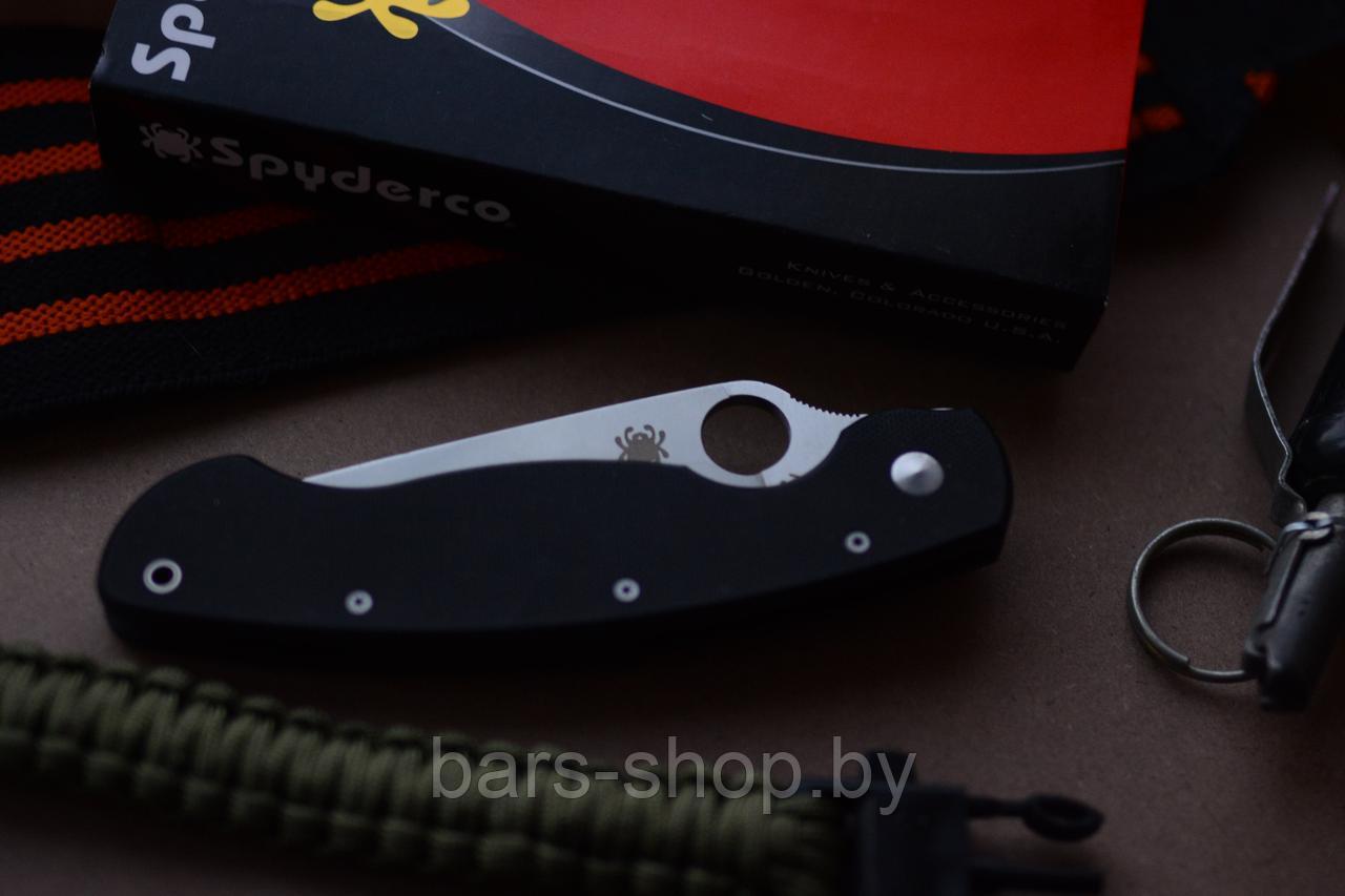 Складной нож Spyderco Military black - фото 4 - id-p140278515