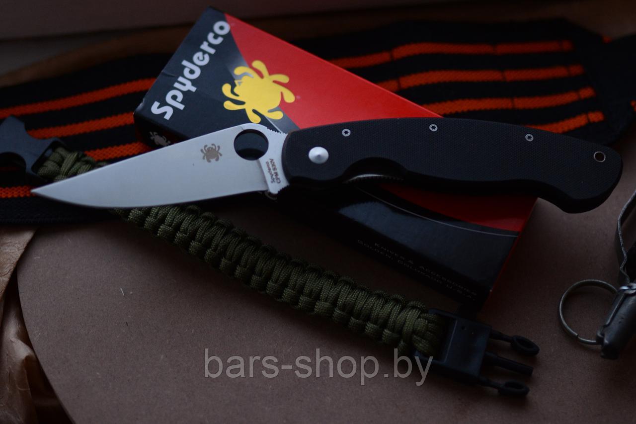 Складной нож Spyderco Military black - фото 7 - id-p140278515