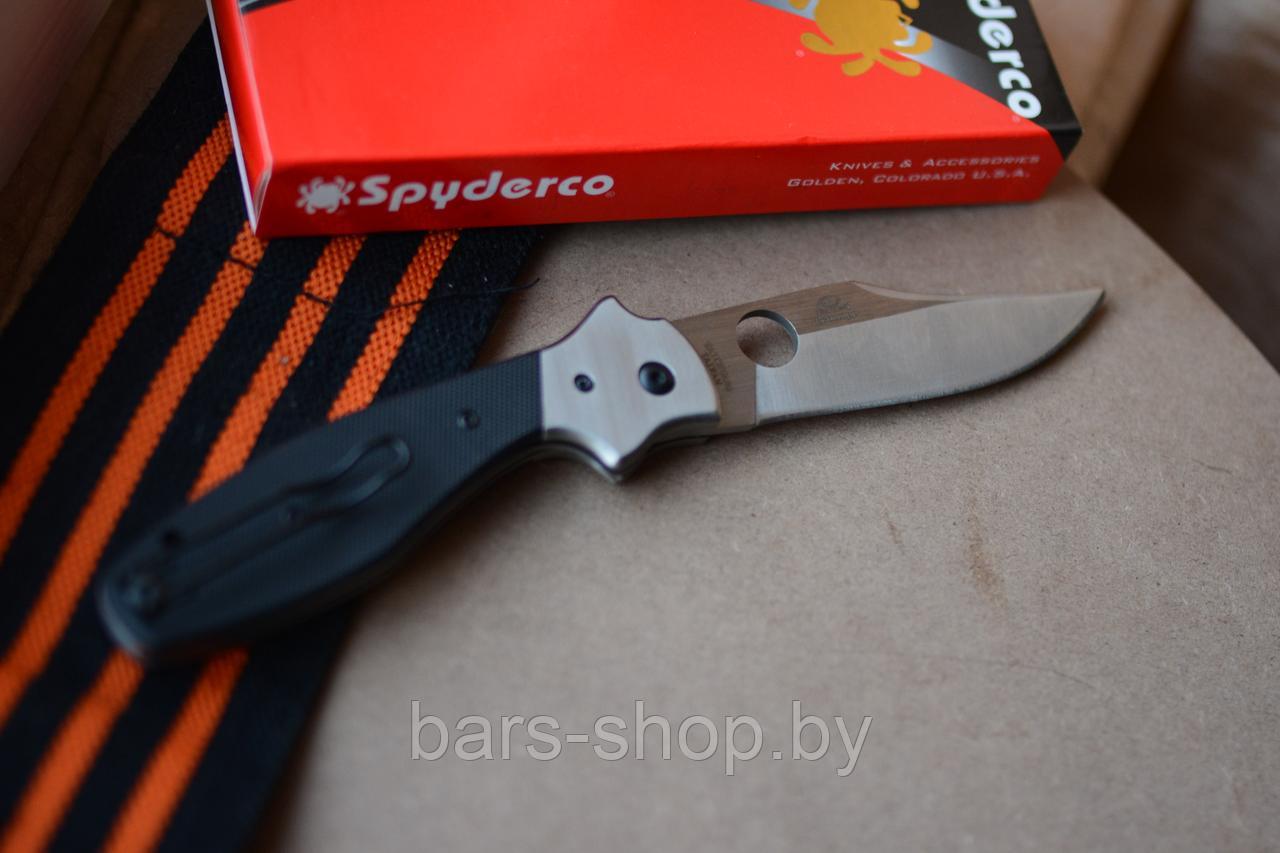 Нож складной SPYDERCO SCHEMPP BLACK - фото 6 - id-p140279000