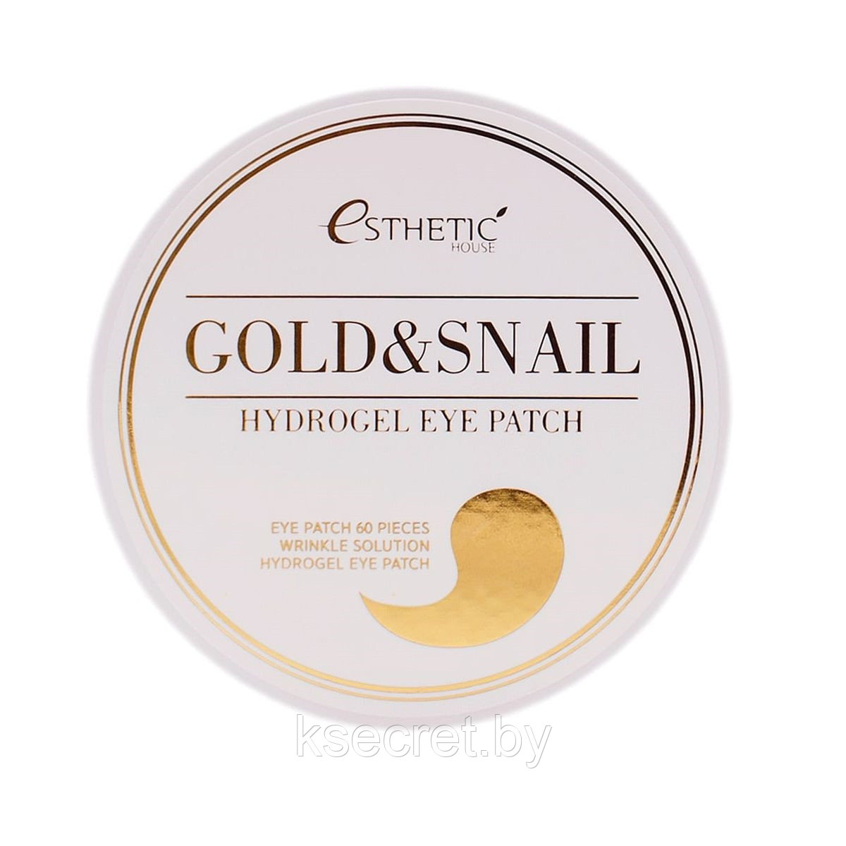 Гидрогелевые патчи для глаз с золотом и муцином улитки ESTHETIC HOUSE Gold & Snail Eye Patch - 60 шт. - фото 3 - id-p140281236