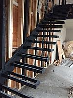 Металлокаркас консольной лестницы модель 4