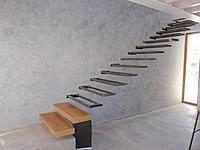 Металлокаркас для консольной лестницы модель 21