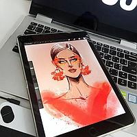 IPad Pro, Wacon планшет для иллюстрации