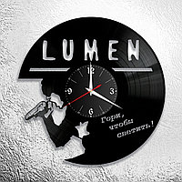 Оригинальные часы из виниловых пластинок "Lumen ." версия 1