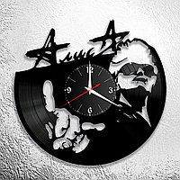 Оригинальные часы из виниловых пластинок "Алиса" версия 2