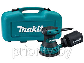 Эксцентриковая шлифмашина MAKITA BO 5030 K в чем. (300 Вт, 125 мм, 12000 кол/мин)