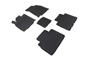 Коврики резиновые Geely Atlas (2017-) / Джили Атлас [91641] (SeiNtex)