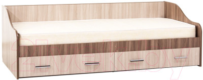 Кровать-тахта SV-мебель Город 90x200 с ящиками
