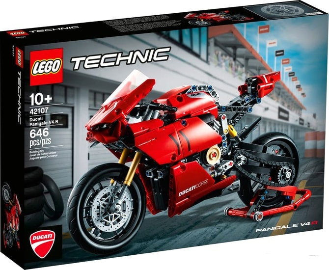 Конструктор LEGO Original Technic 42107 Ducati Panigale V4 R, фото 1