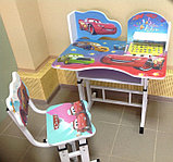 Детский столик с регулировкой высоты. Парта "Принцессы дисней", фото 7