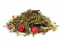Чай Gutenberg зелёный ароматизированный "Брусника"