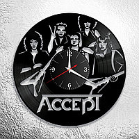 Оригинальные часы из виниловых пластинок "Accept "версия 2 (old)