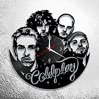 Часы из виниловой пластинки "Coldplay" версия 1
