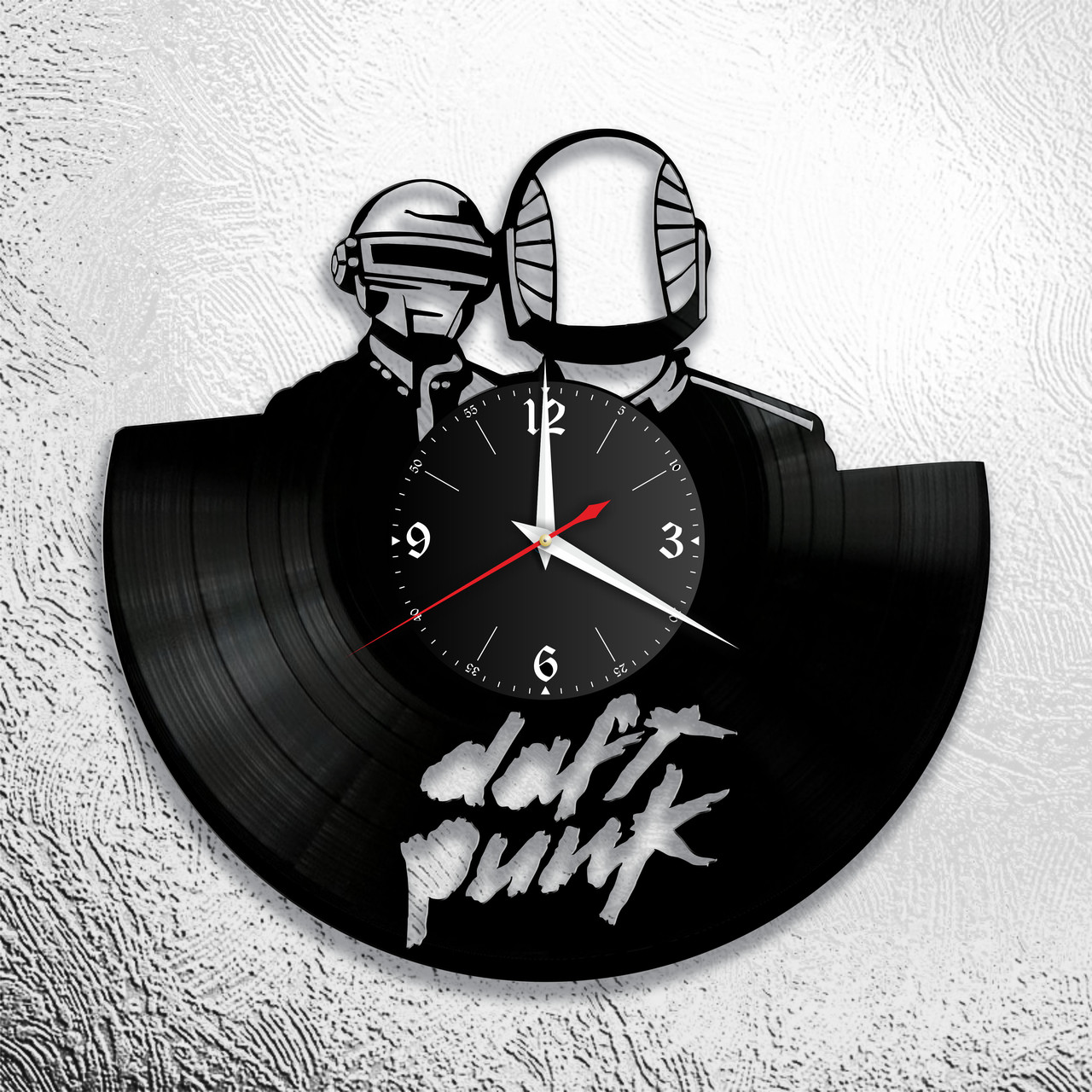 Часы из виниловой пластинки "DaftPunk" версия 1, фото 1