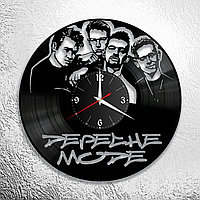 Оригинальные часы из виниловых пластинок "Depeche Mode" версия 1
