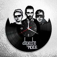 Часы из виниловой пластинки "Depeche Mode" версия 2
