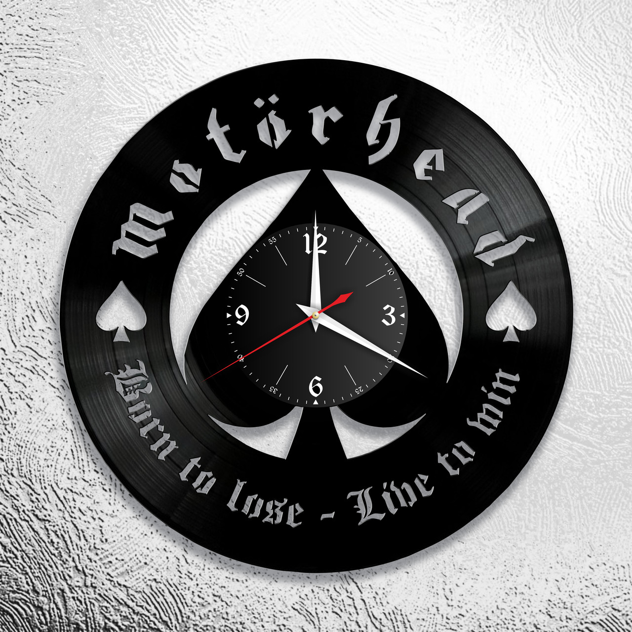 Часы из виниловой пластинки "Motorhead" версия 2, фото 1
