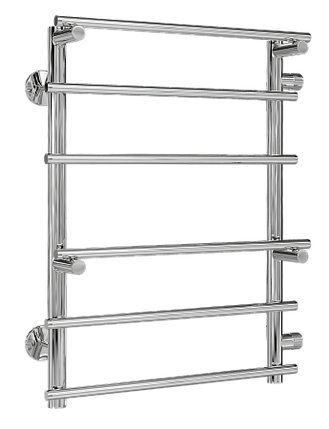 Полотенцесушитель водяной с полками Вента П6 450х650 боковое подключение 500 TERMINUS, фото 2