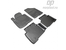 Коврики в салон Norplast "БОРТ" HYUNDAI SANTA FE III, 2012-,